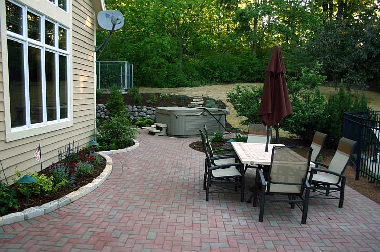 Natural Stone Lounge Patio