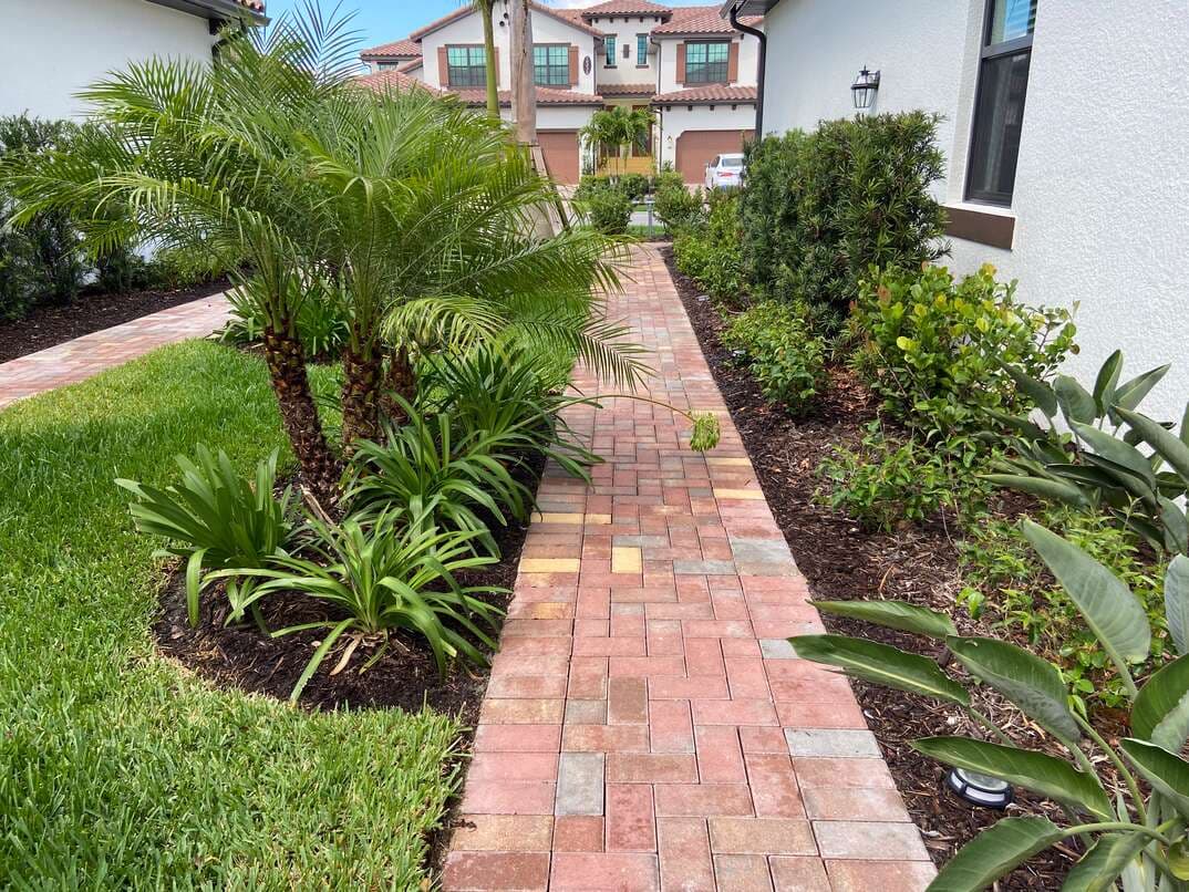 Front Walkway with Character